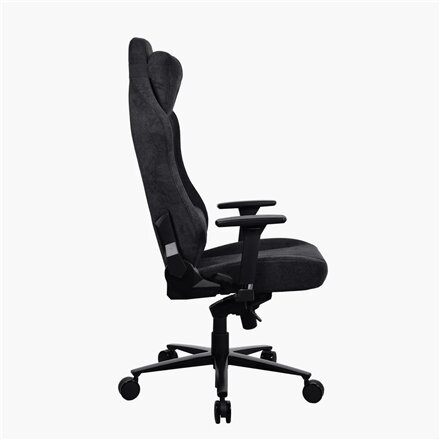 Arozzi Vernazza Soft Fabric , Gaming Chair , Soft Fabric/Metal/Aluminium , Pure Black