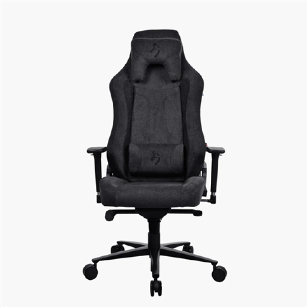 Arozzi Soft Fabric/Metal/Aluminium , Gaming Chair , Vernazza Soft Fabric , Pure Black