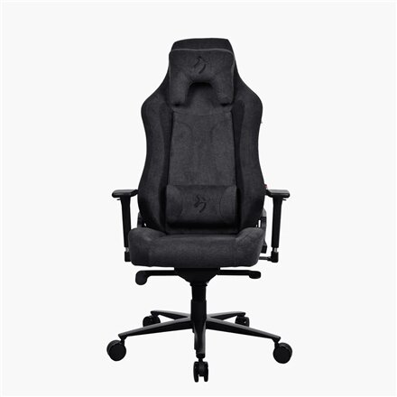 Arozzi Vernazza Soft Fabric , Gaming Chair , Soft Fabric/Metal/Aluminium , Pure Black