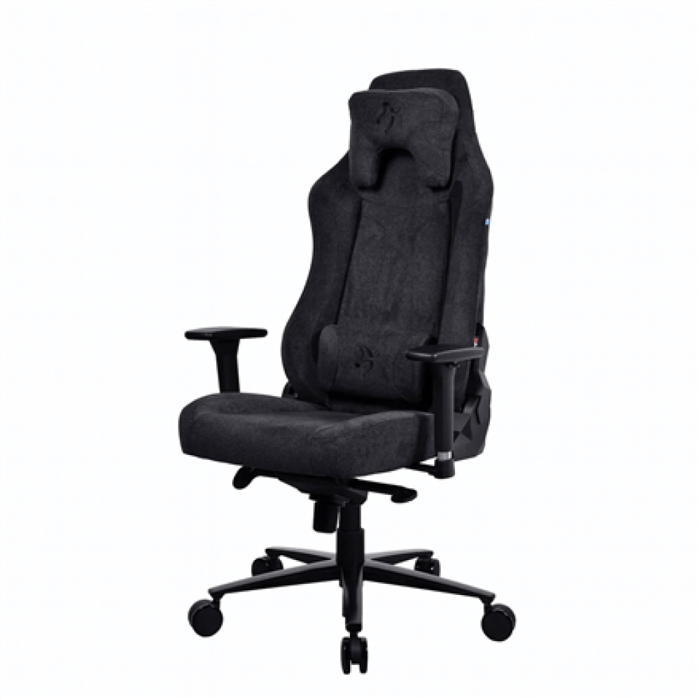 Arozzi Soft Fabric/Metal/Aluminium , Gaming Chair , Vernazza Soft Fabric , Pure Black