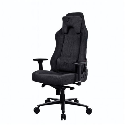 Arozzi Vernazza Soft Fabric , Gaming Chair , Soft Fabric/Metal/Aluminium , Pure Black