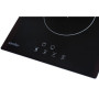 Simfer , Hob , H3.020.DEBSP , Vitroceramic , Number of burners/cooking zones 2 , Touch , Black