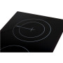 Simfer , Hob , H3.020.DEBSP , Vitroceramic , Number of burners/cooking zones 2 , Touch , Black