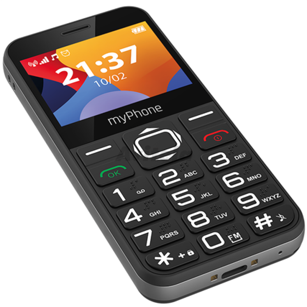 myPhone , Halo 3 , Black , 2.31 , IPS , 32 MB , 32 MB , Single SIM , Main camera resolution 0.3 MP , 1000 mAh