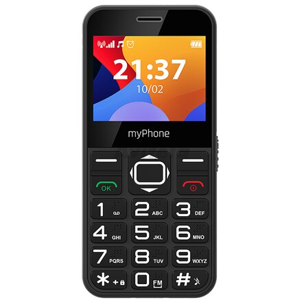 myPhone , Halo 3 , Black , 2.31 , IPS , 32 MB , 32 MB , Single SIM , Main camera resolution 0.3 MP , 1000 mAh