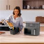 NINJA Double hot air fryer , DZ300EU , Power 2400 W , Capacity 7.6 L , Grey