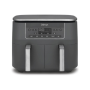 NINJA Double hot air fryer , DZ300EU , Power 2400 W , Capacity 7.6 L , Grey