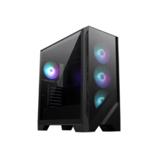 MSI PC Case , MAG FORGE 321R AIRFLOW , Side window , Black , Mid-Tower , Power supply included No , ATX