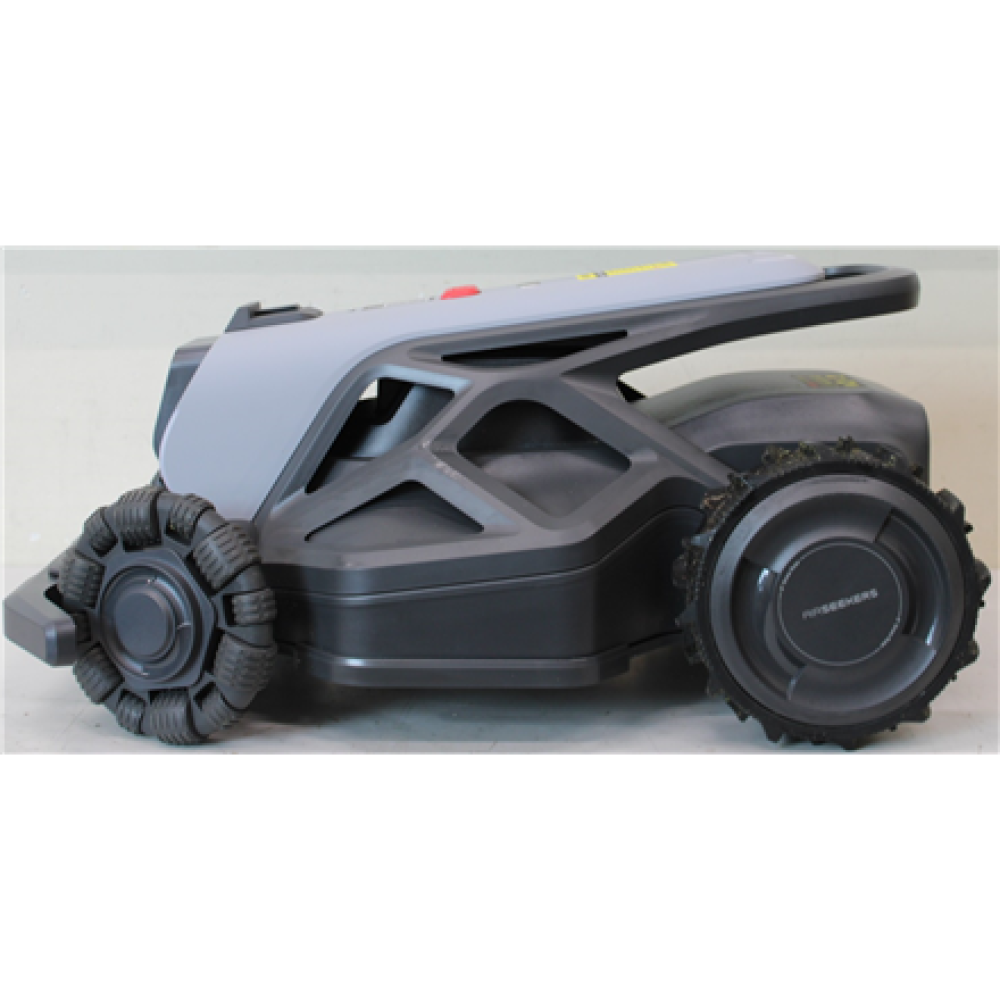 SALE OUT. AIRSEEKERS LIMITED Tron SE 300° AI Vision Mulching Mower, 1500m², Ai Vision + NRTK , 10 Ah , DAMAGED PACKAGING, USED, DIRTY AND SCRATCHED