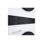 LG Washing machine with dryer , WT1210WWF , Energy efficiency class A , Front loading , Washing capacity 12 kg , Depth 66 cm , 1400 RPM , Width 60 cm , Display , LED , Drying capacity 10 kg , Drying system , Steam function , Direct drive , White