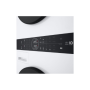 LG Washing machine with dryer , WT1210WWF , Energy efficiency class A , Front loading , Washing capacity 12 kg , Depth 66 cm , 1400 RPM , Width 60 cm , Display , LED , Drying capacity 10 kg , Drying system , Steam function , Direct drive , White