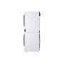 LG Washing machine with dryer , WT1210WWF , Energy efficiency class A , Front loading , Washing capacity 12 kg , Depth 66 cm , 1400 RPM , Width 60 cm , Display , LED , Drying capacity 10 kg , Drying system , Steam function , Direct drive , White