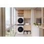 LG Washing machine with dryer , WT1210WWF , Energy efficiency class A , Front loading , Washing capacity 12 kg , Depth 66 cm , 1400 RPM , Width 60 cm , Display , LED , Drying capacity 10 kg , Drying system , Steam function , Direct drive , White