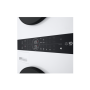 LG Washing machine with dryer , WT1210WWF , Energy efficiency class A , Front loading , Washing capacity 12 kg , Depth 66 cm , 1400 RPM , Width 60 cm , Display , LED , Drying capacity 10 kg , Drying system , Steam function , Direct drive , White