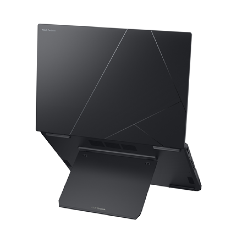 Asus Zenbook Duo UX8406CA-PZ068X , Basalt Gray , 14 , OLED , Touchscreen , 3K , 2880 x 1800 pixels , Glossy , Intel Core Ultra 9 , 285H , 32 GB , LPDDR5X , Solid-state drive capacity 2000 GB , Intel Arc Graphics , Windows 11 Pro , 802.11be , Bluetooth ver