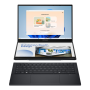 Asus Zenbook Duo UX8406CA-PZ068X , Basalt Gray , 14 , OLED , Touchscreen , 3K , 2880 x 1800 pixels , Glossy , Intel Core Ultra 9 , 285H , 32 GB , LPDDR5X , Solid-state drive capacity 2000 GB , Intel Arc Graphics , Windows 11 Pro , 802.11be , Bluetooth ver