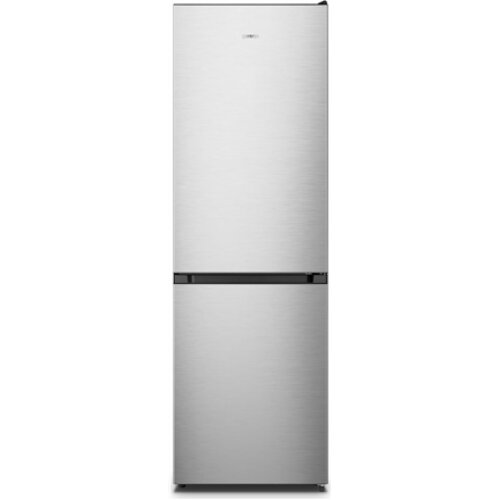 Gorenje , Refrigerator , NRK619EPXL4 , Energy efficiency class E , Free standing , Combi , Height 186 cm , No Frost system , Fridge net capacity 207 L , Freezer net capacity 97 L , Display , 39 dB , Stainless steel