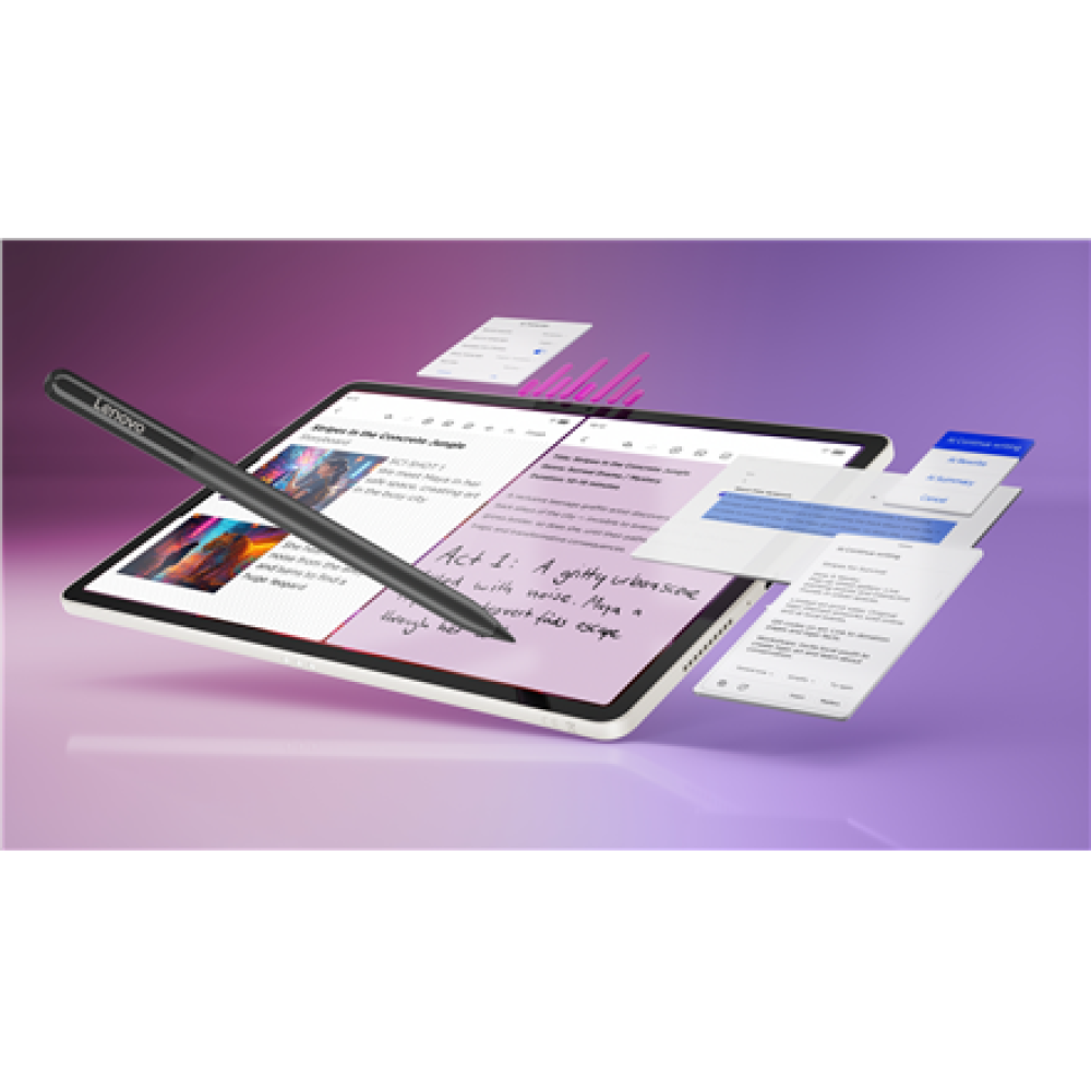 Lenovo Yoga Tab Wi-Fi (w/o power adapter) , ZAG60208SE , 11.1 , Seashell , LTPS , 3200 x 2000 pixels , Qualcomm , Snapdragon 8 Gen 3 Mobile Platform , 12 GB , Soldered LPDDR5x , 256 GB , Wi-Fi , Front camera , 13 MP , Rear camera , 13+2 MP , Bluetooth , 5