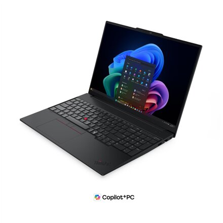 Lenovo ThinkPad E16 G4 Intel , Black , 16 , IPS , WUXGA , 1920 x 1200 pixels , Anti-glare , Intel Core Ultra 7 , 355 , 16 GB , SODIMM DDR5 , Solid-state drive capacity 512 GB , Intel Graphics , Windows 11 Pro , 802.11be , Bluetooth version 5.4 , Keyboard 
