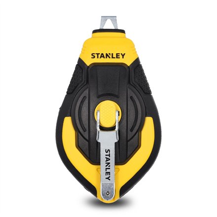 Stanley STHT47312-0 30M 3:1 Comfort Grip Reel Kit With Blue Chalk and Line Level
