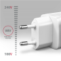AXAGON Wallcharger 2x port (USB-A + USB-C), 20W , ACU-PQ20W