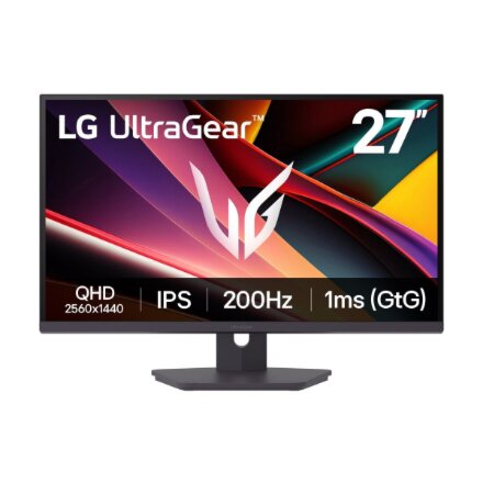 LG , 27G610A-B , 27 , IPS , QHD , 16:9 , 200 Hz , 1 ms , 2560 x 1440 pixels , HDMI ports quantity 2