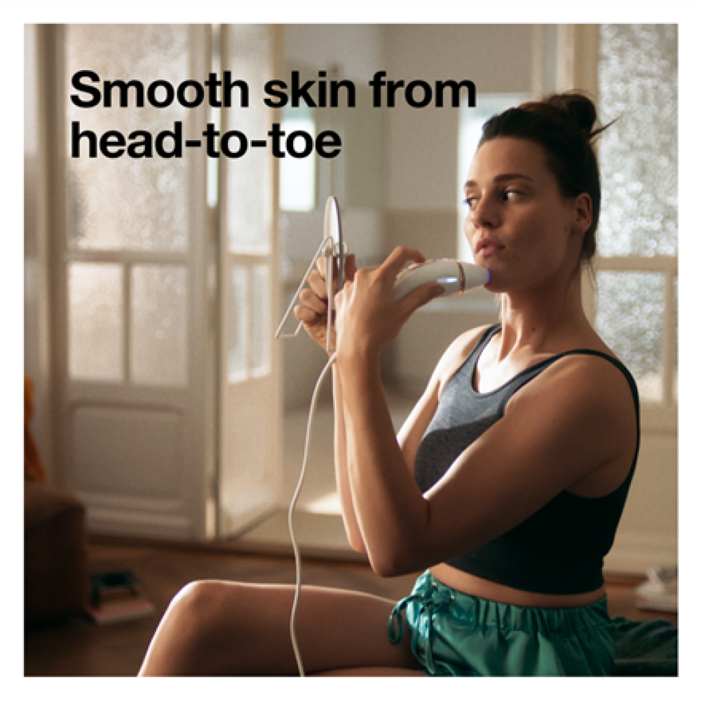 Braun Silk-expert Pro 5 IPL Epilator , PL5382 , Bulb lifetime (flashes) 400.000 , Number of power levels 3 , White/Gold