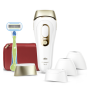 Braun Silk-expert Pro 5 IPL Epilator , PL5382 , Bulb lifetime (flashes) 400.000 , Number of power levels 3 , White/Gold