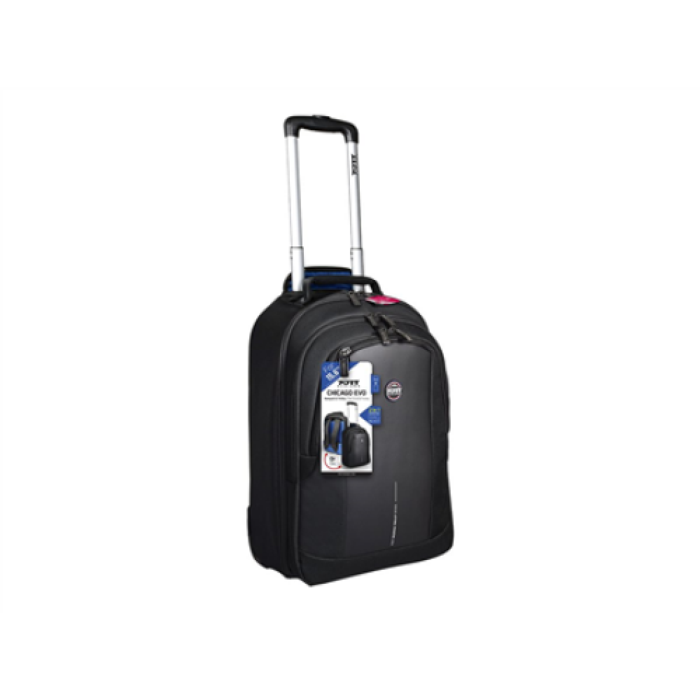 PORT DESIGNS , 170231 , CHICAGO EVO , Fits up to size 15.6 , Backpack/Roller , Black