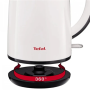 TEFAL , KO260130 , Standard kettle , 2400 W , 1.7 L , Stainless steel , 360° rotational base , White