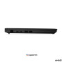 Lenovo ThinkPad L14 G7 AMD , Black , 14 , IPS , WUXGA , 1920 x 1200 pixels , Anti-glare , AMD Ryzen AI 7 , 445 , 24 GB , SODIMM DDR5 , Solid-state drive capacity 512 GB , AMD Radeon 840M Graphics , Windows 11 Pro , 802.11be , Bluetooth version 5.4 , 4G up
