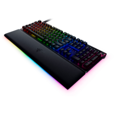 Razer , Huntsman V2 Optical Gaming Keyboard , Gaming keyboard , RGB LED light , US , Wired , Black , Numeric keypad , Clicky Purple Switch