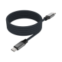 Fixed , Magnetic Braided Cable USB-C/USB-C, USB 2.0, Gray , FIXDBM-CC2-GR