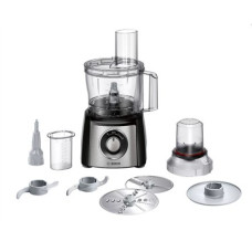 Bosch , Food Processor , MCM3401M , 800 W , Number of speeds 2 , Bowl capacity 2.3 L , Blender , Meat mincer , Black/Stainless steel Bosch , Food Processor , MCM3401M , 800 W , Number of speeds 2 , Bowl capacity 2.3 L , Blender , Meat mincer , Black/Stainless steel