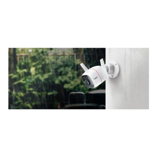 TP-LINK , Outdoor Security Wi-Fi Camera , TC65 , Bullet , 3 MP , 3.89 mm/F2.2 , H.264 , Micro SD, Max. 128GB