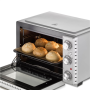 Caso , TO 26 SilverStyle , Compact oven , Easy Clean , Silver , Compact , 1500 W