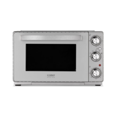 Caso Compact oven TO 26 SilverStyle 26 L, Electric, Easy Clean, Manual, Height 30 cm, Width 48 cm, Silver