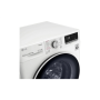 LG Washing Machine with Dryer F2DV5S8S0 Energy efficiency class C, Front loading, Washing capacity 8.5 kg, 1200 RPM, Depth 47.5 cm, Width 60 cm, Display, LED, Drying system, Drying capacity 5 kg, Steam function, Direct drive, Wi-Fi, White