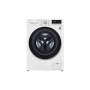 LG Washing Machine with Dryer F2DV5S8S0 Energy efficiency class C, Front loading, Washing capacity 8.5 kg, 1200 RPM, Depth 47.5 cm, Width 60 cm, Display, LED, Drying system, Drying capacity 5 kg, Steam function, Direct drive, Wi-Fi, White
