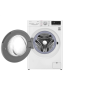 LG Washing Machine with Dryer F2DV5S8S0 Energy efficiency class C, Front loading, Washing capacity 8.5 kg, 1200 RPM, Depth 47.5 cm, Width 60 cm, Display, LED, Drying system, Drying capacity 5 kg, Steam function, Direct drive, Wi-Fi, White