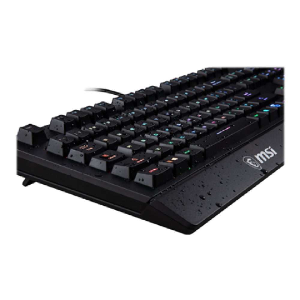MSI , VIGOR GK20 , Gaming keyboard , Wired , RGB LED light , US , Black