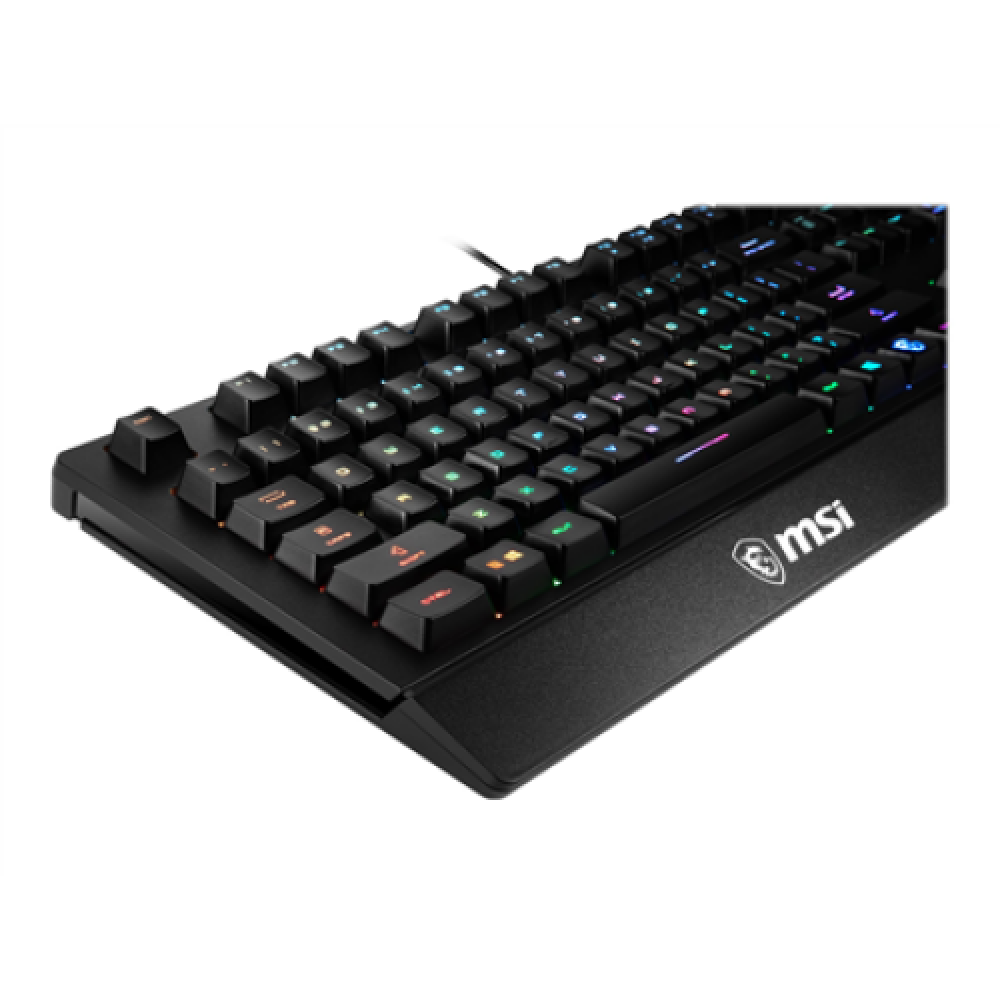 MSI , VIGOR GK20 , Gaming keyboard , Wired , RGB LED light , US , Black