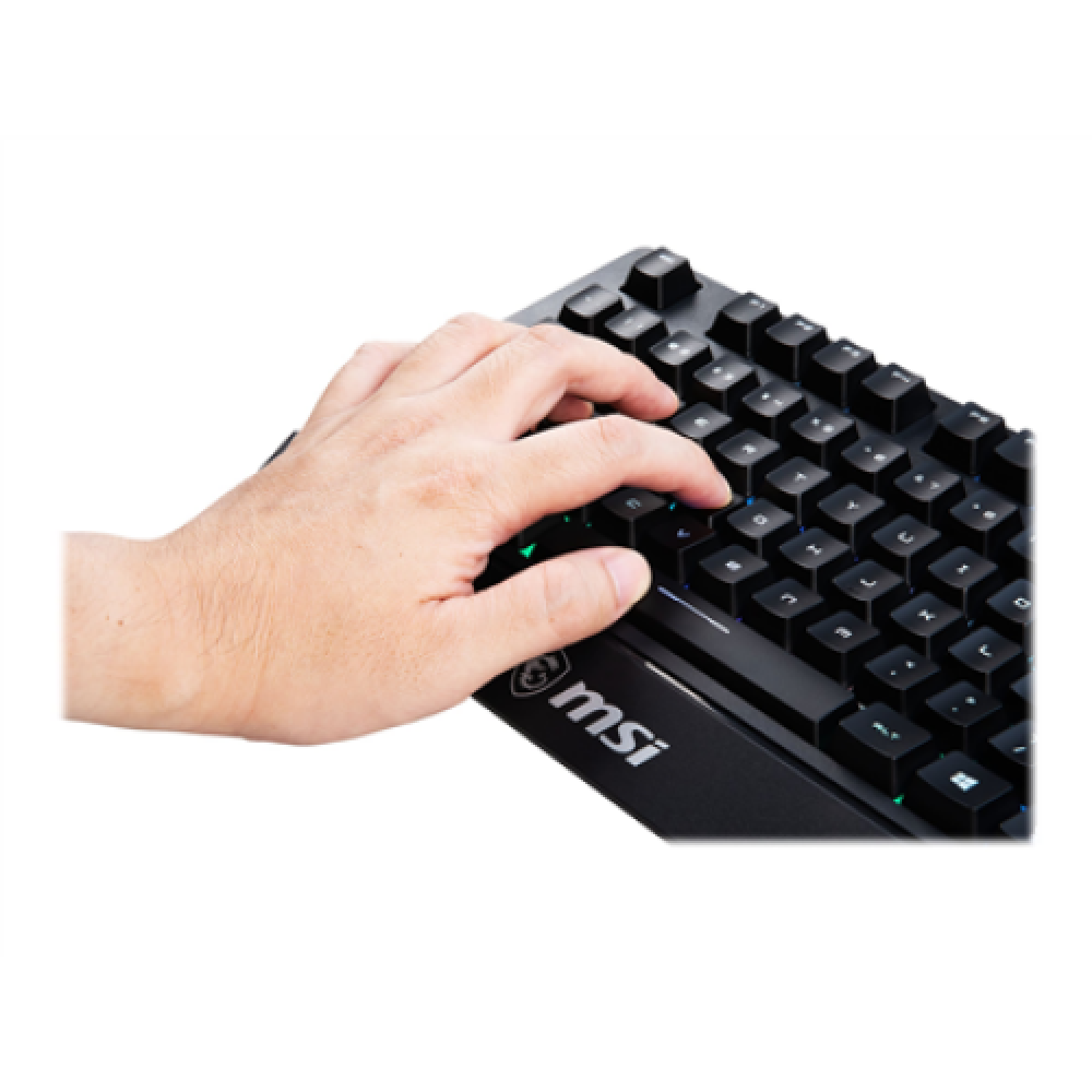 MSI , VIGOR GK20 , Gaming keyboard , Wired , RGB LED light , US , Black