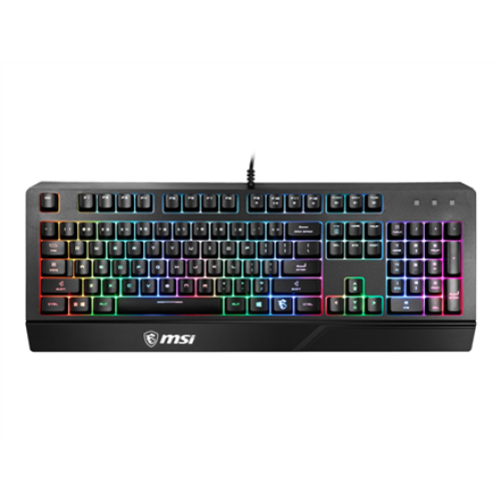 MSI , VIGOR GK20 , Gaming keyboard , Wired , RGB LED light , US , Black