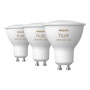 Philips Hue , WCA 5.7W GU10 3pcs pack , GU10 , 5.7 W , White and colored 2000K-6500K +16 million colors , Bluetooth and Zigbee