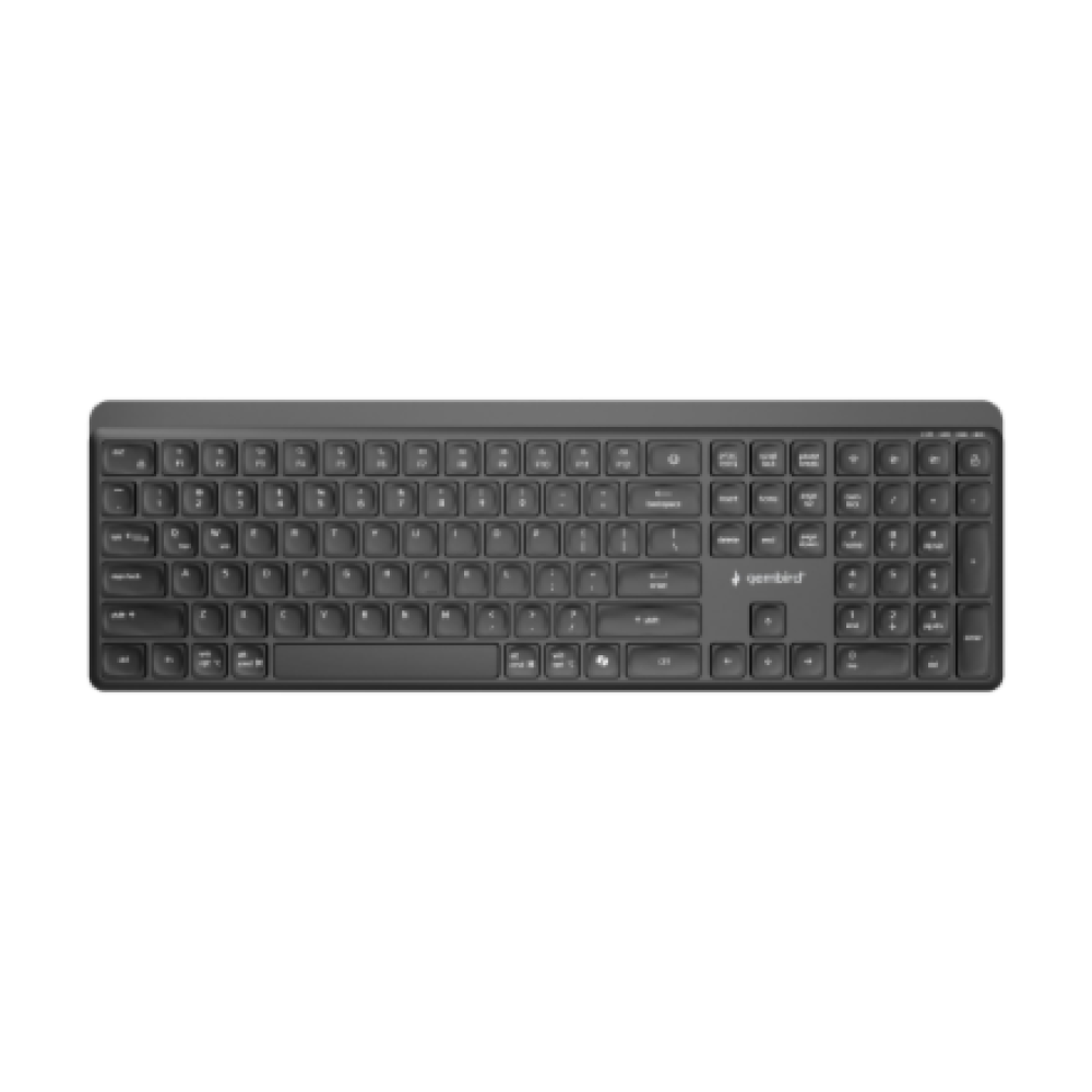 Gembird KB-WPS-03 , Keyboard , Wireless , US , Bluetooth , Black