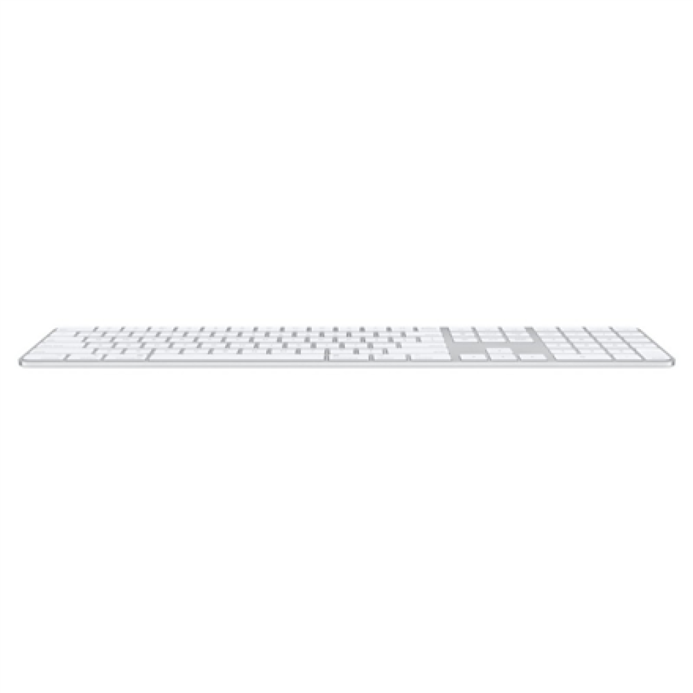 Apple Magic Keyboard with Touch ID and Numeric Keypad , Keyboard , Wireless , Russian , White