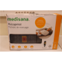 SALE OUT. Medisana , Vibration Massage Mat , MM 825 , Number of massage zones 4 , Number of power levels 2 , Heat function , Grey , DAMAGED PACKAGING, SCRATCHED ON BOTTOM