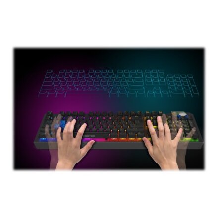 Acer Predator Aethon 700 , Gaming Keyboard , Wired , US , Black