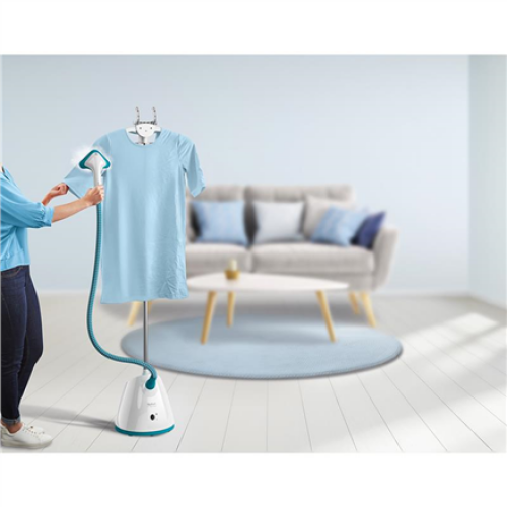 TEFAL Garment Steamer Pro Style One IT2460E0 Handheld, 1800 W, 1.5 L, 37 g/min, White/Blue